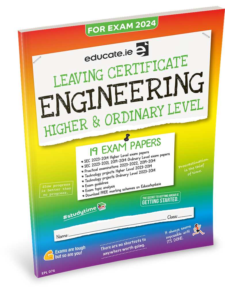 Educate.ie LC Engineering HL & OL Exam Papers 2024