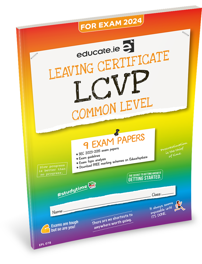 Educate.ie LC LCVP Common Level Exam Papers 2024