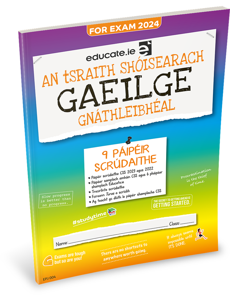 Educate.ie JC Gaeilge OL Exam Papers 2024