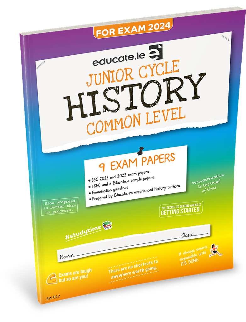 Educate.ie JC History Common Level Exam Papers 2024