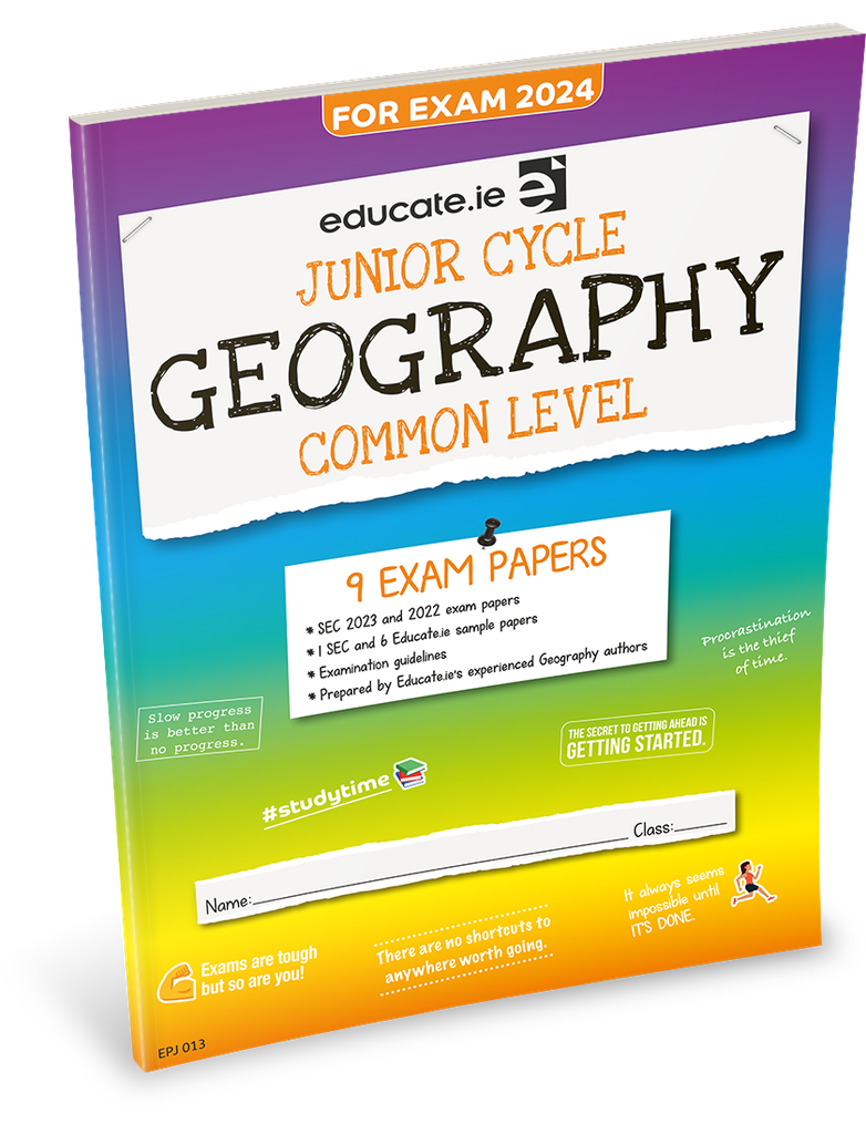 Educate.ie JC Geography Common Level Exam Papers 2024