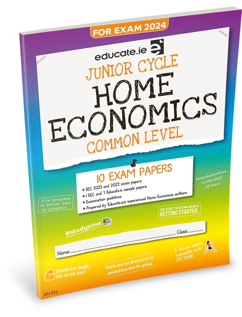 Educate.ie JC Home Economics Common Level Exam Papers 2024