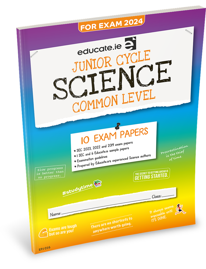 Educate.ie JC Science Common Level Exam Papers 2024