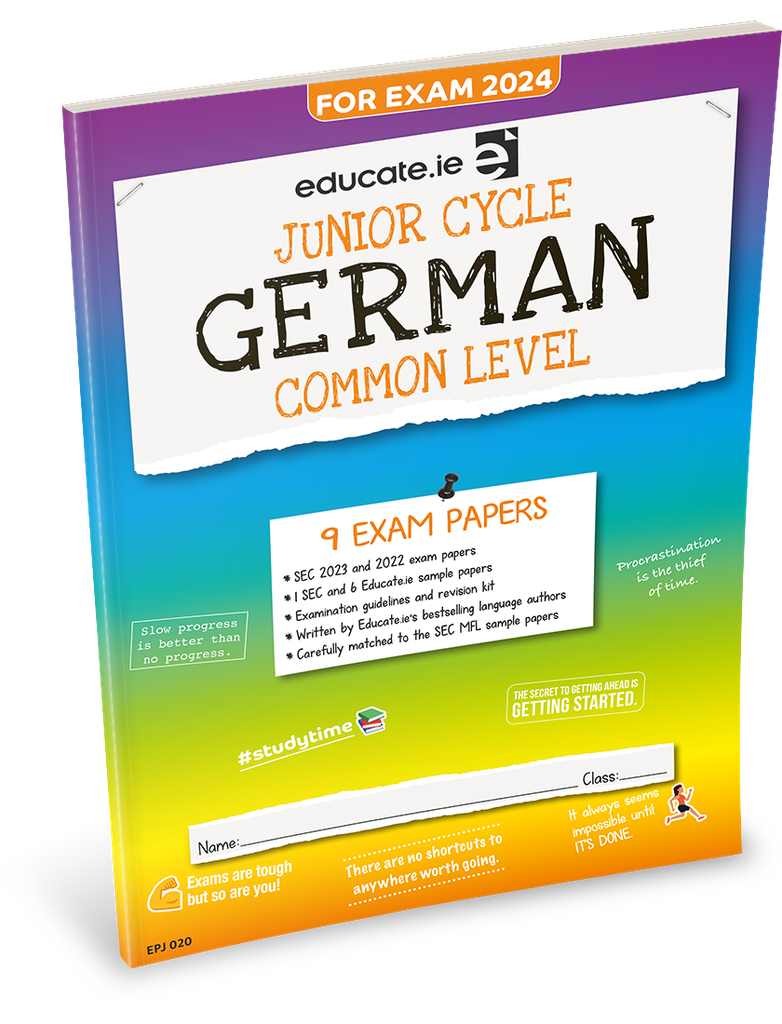 Educate.ie JC German Common Level Exam Papers 2024