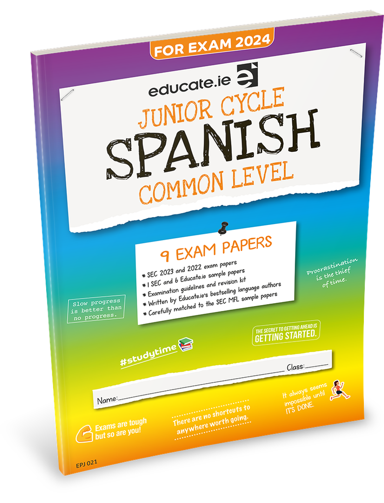 Educate.ie JC Spanish Common Level Exam Papers 2024