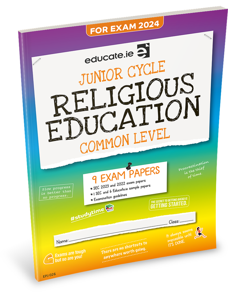 Educate.ie JC Religious Education Common Level Exam Papers 2024