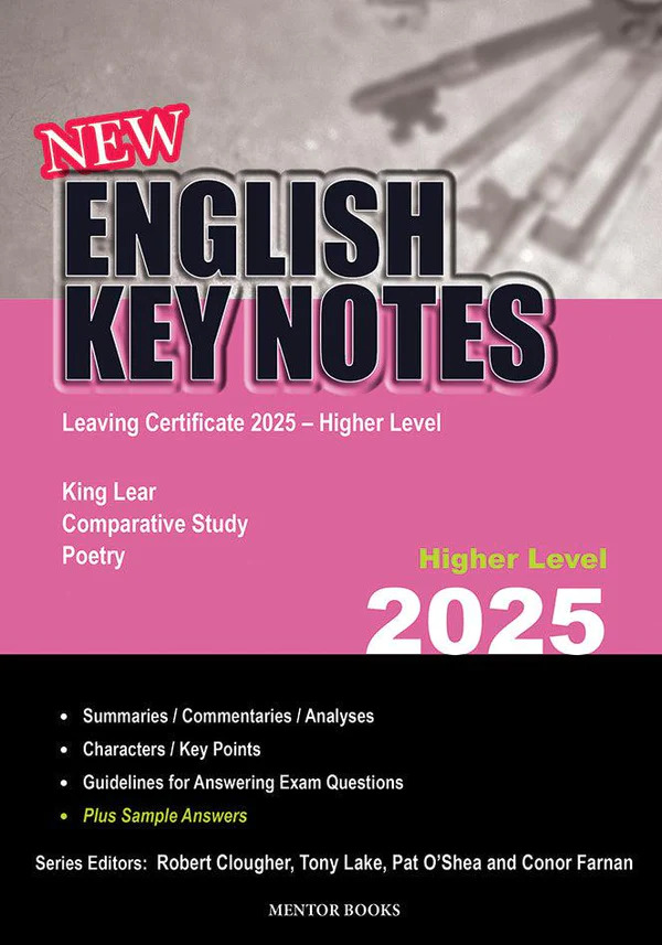 English Key Notes 2025 – Higher Level LC