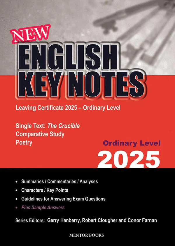 English Key Notes 2025 – Ordinary Level LC