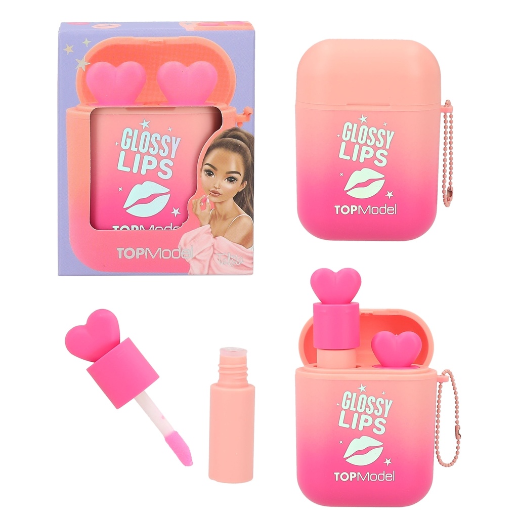 TOPModel Lip Gloss Set In Ear Phone Case BEAUTY and ME