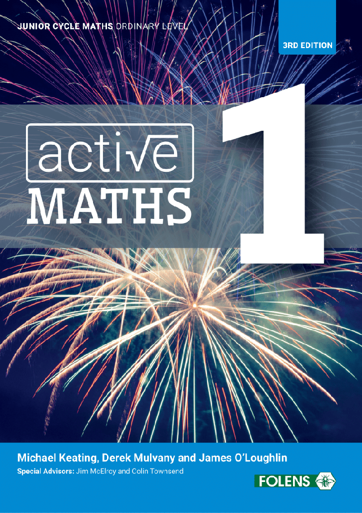 Active Maths 1 3rd Edition JC [3rd Y]OL Maths