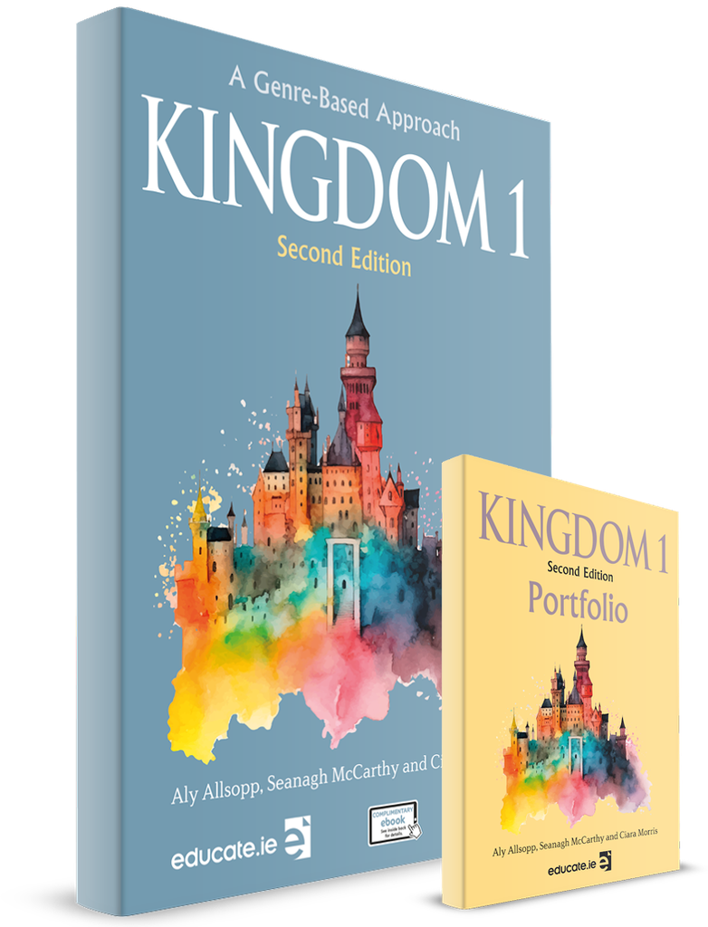 [9781915595874] Kingdom 1 (SET) - Junior Cycle English - 2nd (2024)