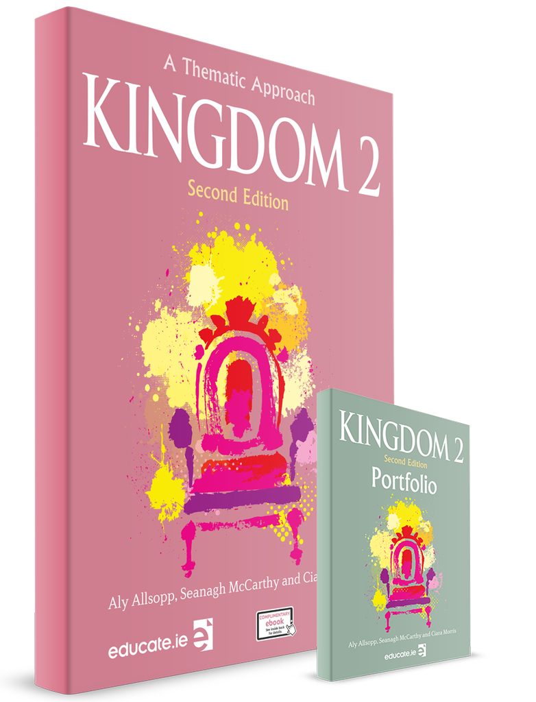 [9781915595898] Kingdom 2 (Set) - Junior Cycle English - 2nd  (2024)