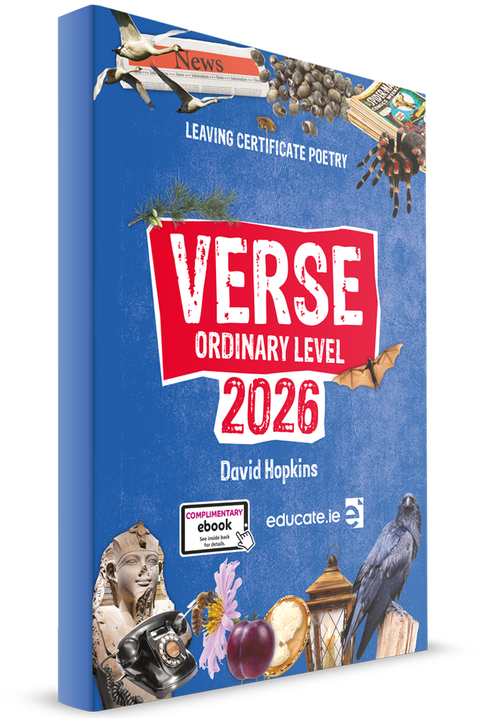Verse 2026 Ordinary Level Poetry