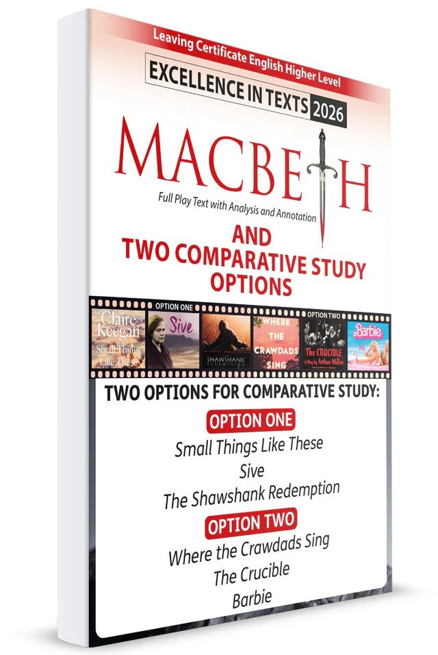 [N/A][O/S] Excellence in Texts (HL) 2026 Play + 2 Comparative Study Options Textbook (Macbeth)