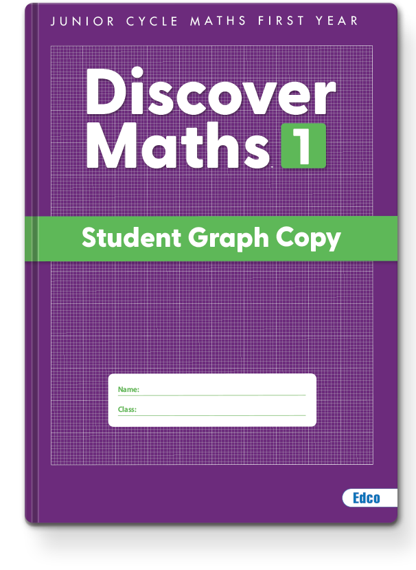 Discover Maths 1 3rd Edition (SET) Text + Student Activity Bk + Graph Copy + FREE e-book (1st Year OL & HL) 