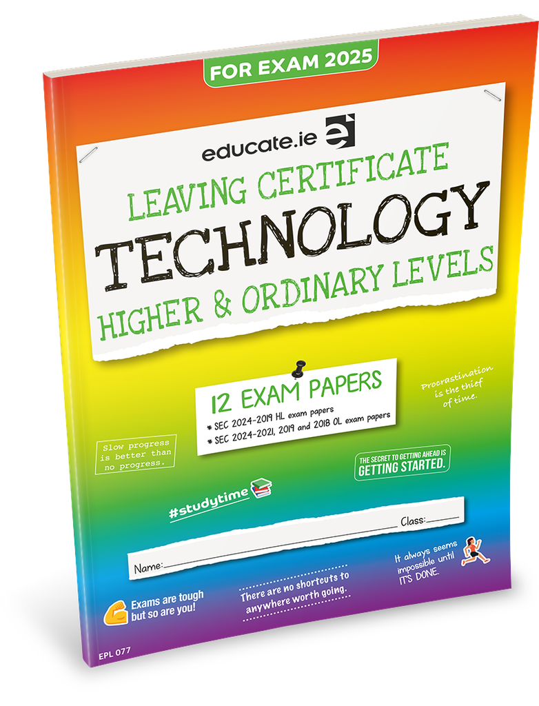 [OLD EDITION] Educate.ie LC Technology HL & OL Exam Papers 2025