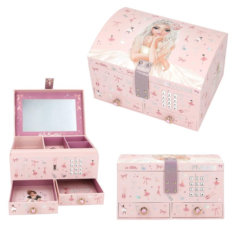 [4010070691080] TOPModel Jewellery Box With Code And Sound BALLET