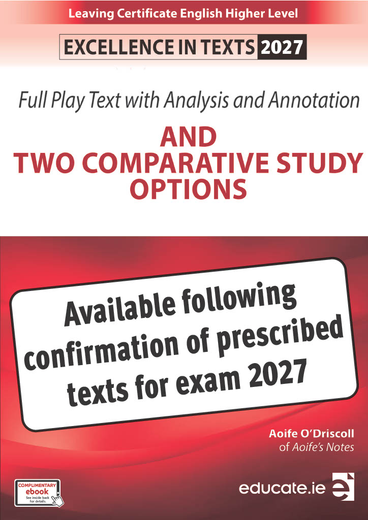 [Available end of September] Othello Excellence in Texts (HL) 2027 Play + 2 Comparative Study Options Textbook