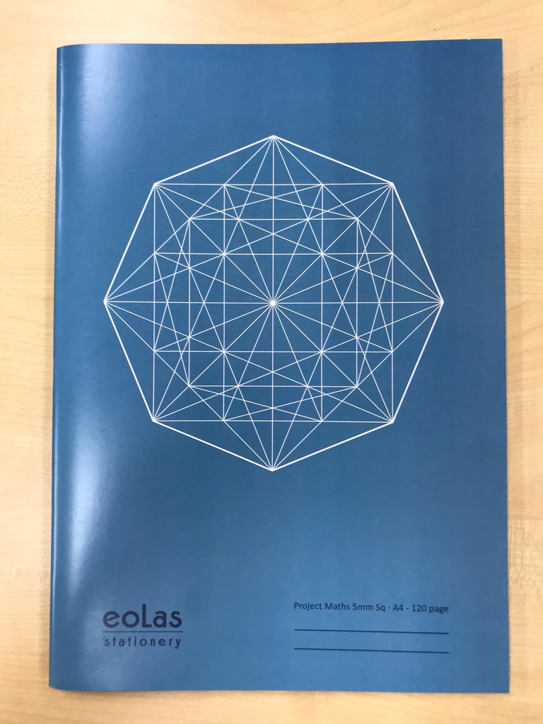 [8800200382683] [N/A] Project Maths A4 120pg (Sum Copy) Eolas (250101)