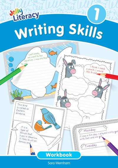 [9781835822722] Jolly Literacy: Writing Skills, [Precursive] Workbook 1