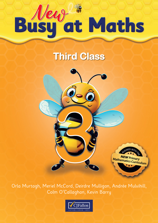 [9780714431604] Busy at Maths 3 Third Class TEXTBOOK (Home–School Links book sold separately)