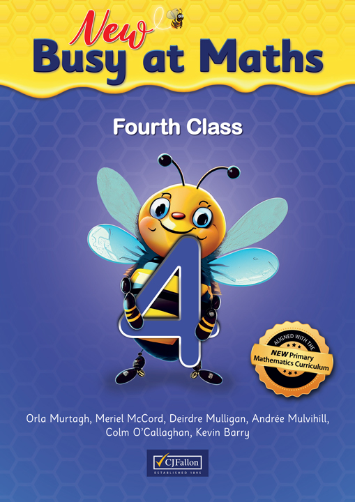 Busy at Maths 4 Fourth Class TEXTBOOK (Home–School Links book sold separately)