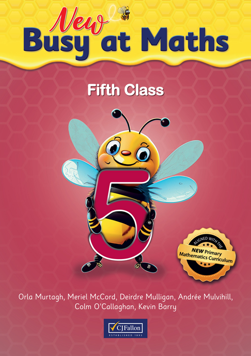 [9780714431628] Busy at Maths 5 Fifth Class TEXTBOOK (Home–School Links book sold separately)