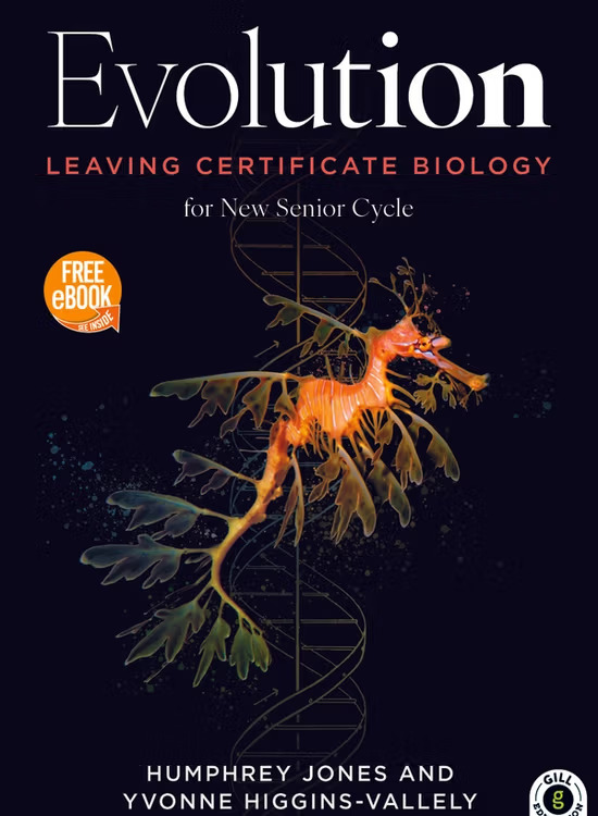 [9780717185436] [Available Mid May] Evolution, for New Senior Cycle (Textbook/Learning Portfolio & Investigative Log)