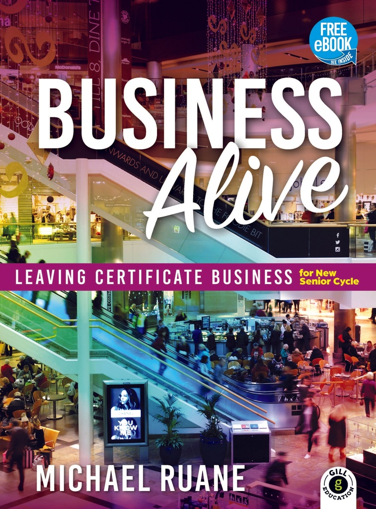 [Available August] Business Alive, for New Senior Cycle (Texbook/Exam Handbook)