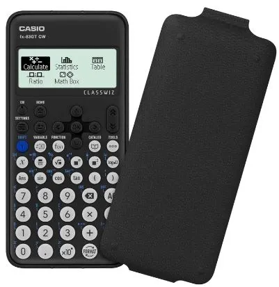 [4549526619335] Scientific Calculator Casio FX 83GTCW+ Black