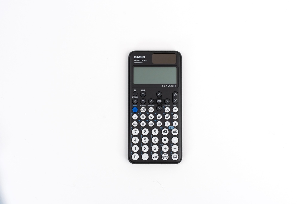 NEW Scientific Calculator Casio Dual Power FX 85GTCW+ Black