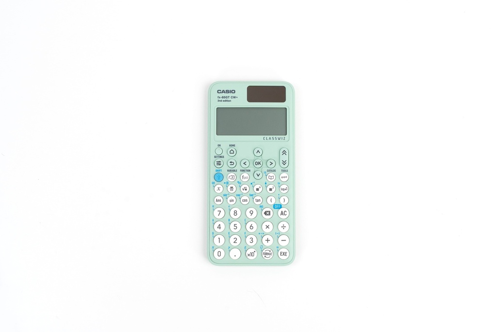 Scientific Calculator Casio Dual Power FX 85GTCW+ Gn  Green