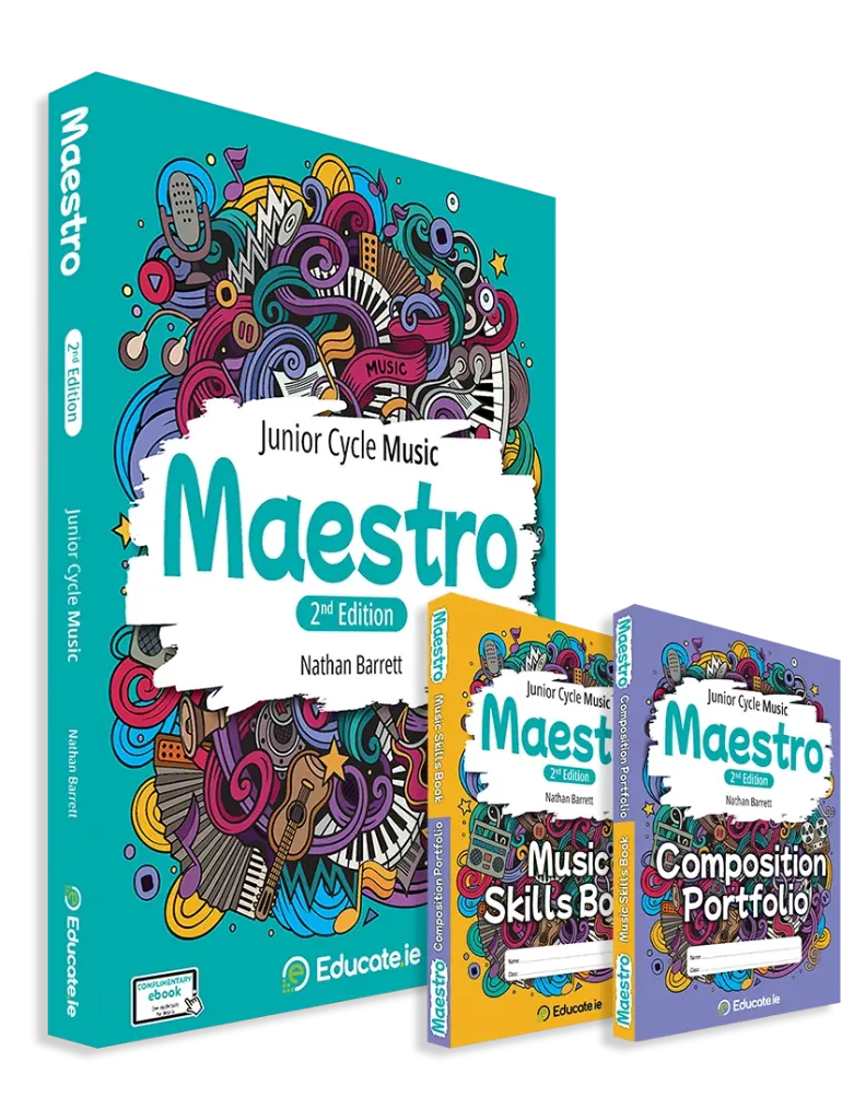 Maestro 2nd Edition (set) Textbook & Composition Portfolio/Skill book [combine]