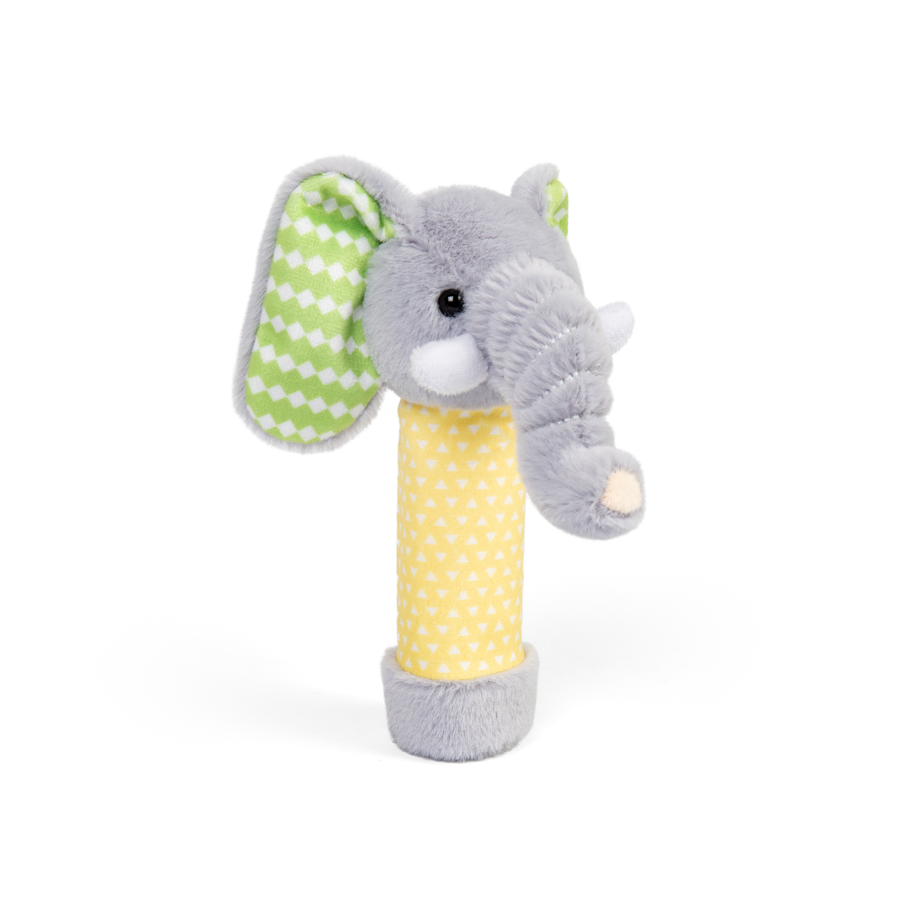 [0691621850312] Elephant Plush Rattle (4)