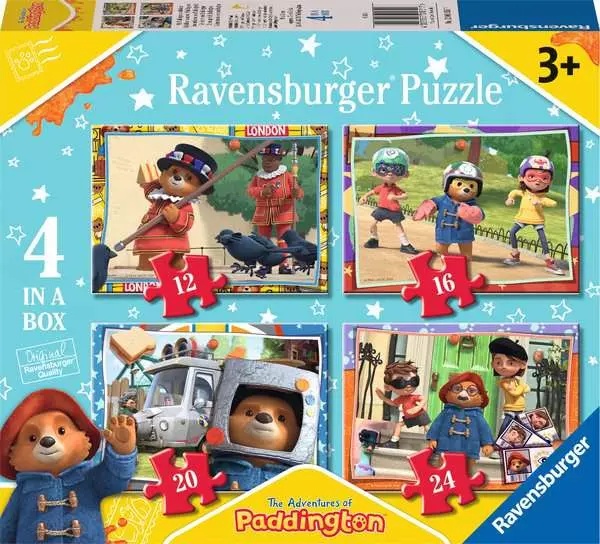 [4005555010517] Paddington Bear, 4 in a Box