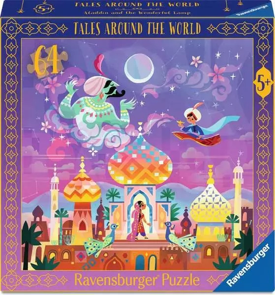 [4005555042075] Aladdin and the Wonderful Lamp, 64pc Square