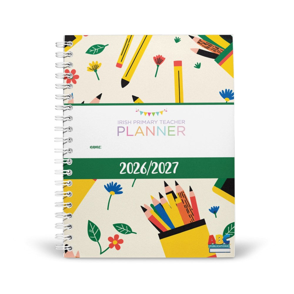 [N/A] [O/P] Irish Primary Teacher Planner 2026/2027 - Schooldays