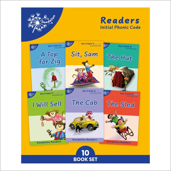[9781907170041] Dandelion Readers, Set 3 Units 1-10 (10 Titles)
