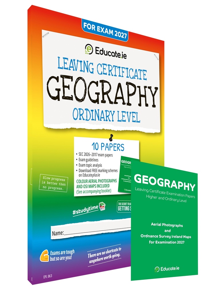 [9781917848688] 2027 Educate.ie Geography LC OL Exam Papers