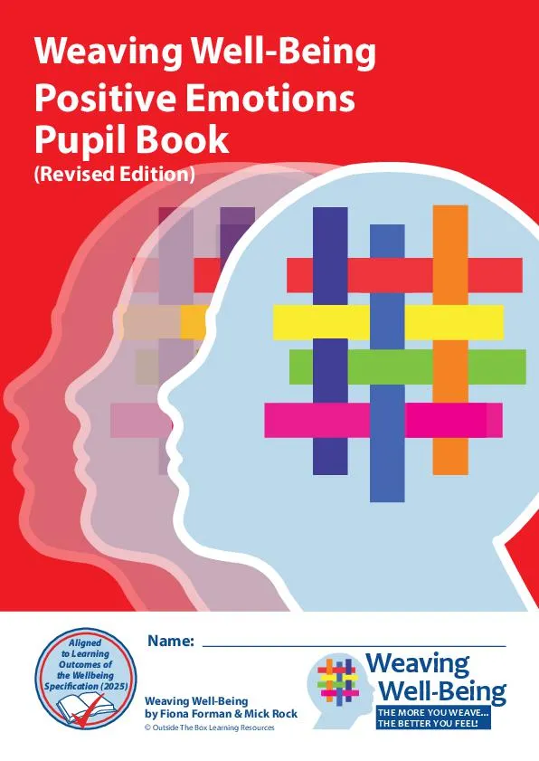 [9781805161769] Weaving Well-Being (3rd Class) Positive Emotions - Pupil Activity Book Revised Edition
