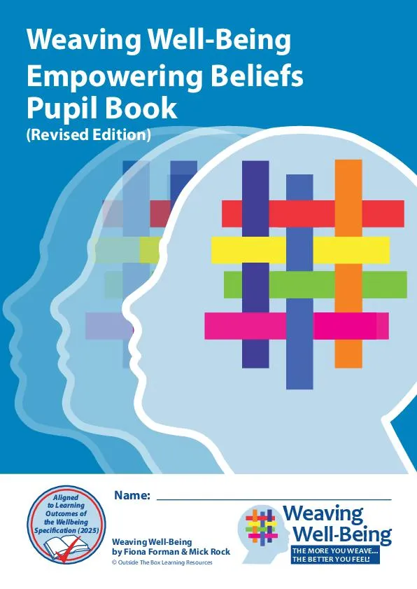 [9781805161790] Weaving Well-Being (6th Class) Empowering Beliefs - Pupil Activity Book Revised Edition