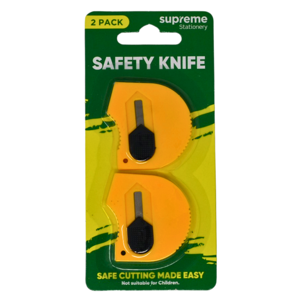 Safety Knife 2 Pack Card - Supreme