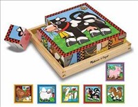 Cube Puzzle (Wooden) Melissa and Doug (Jigsaw)