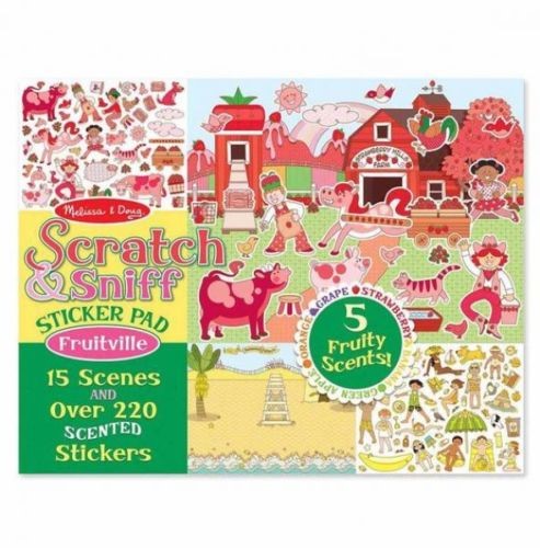 Scratch and Sniff Sticker Pad - Fruitville Melissa and Doug