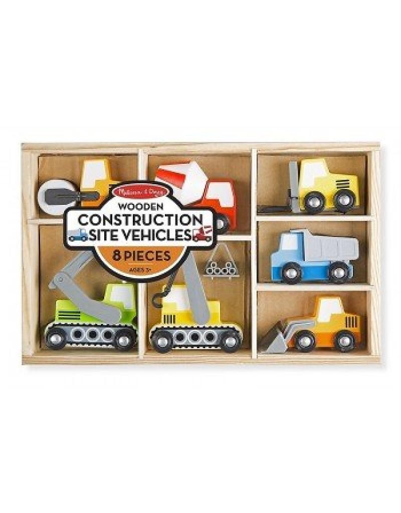 Wooden Construction Site Vehicles Melissa and Doug