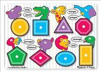 Shapes Peg Puzzle Melissa and Doug (Jigsaw)