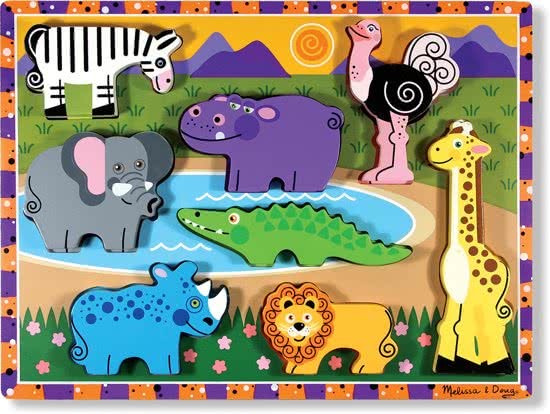 Safari Chunky Puzzle Melissa and Doug (Jigsaw)