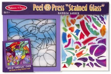 [0000772142649] Stained Glass Made Easy - Garden Melissa and Doug