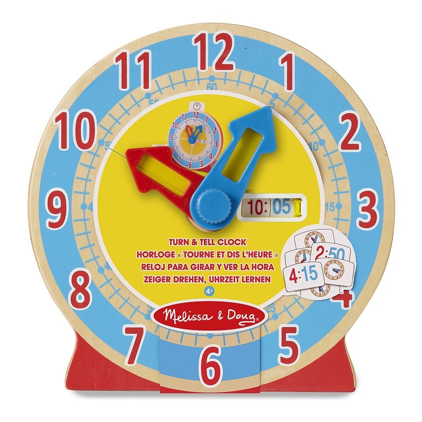 Turn and Tell Clock Melissa and Doug