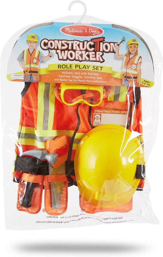 Construction Worker Costume Melissa and Doug
